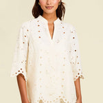 MESTIZA NEW YORK Daytime Emilio Scallop Lace Top