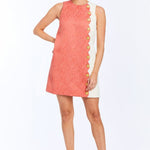 MESTIZA NEW YORK Daytime Etta Scallop Mini Dress