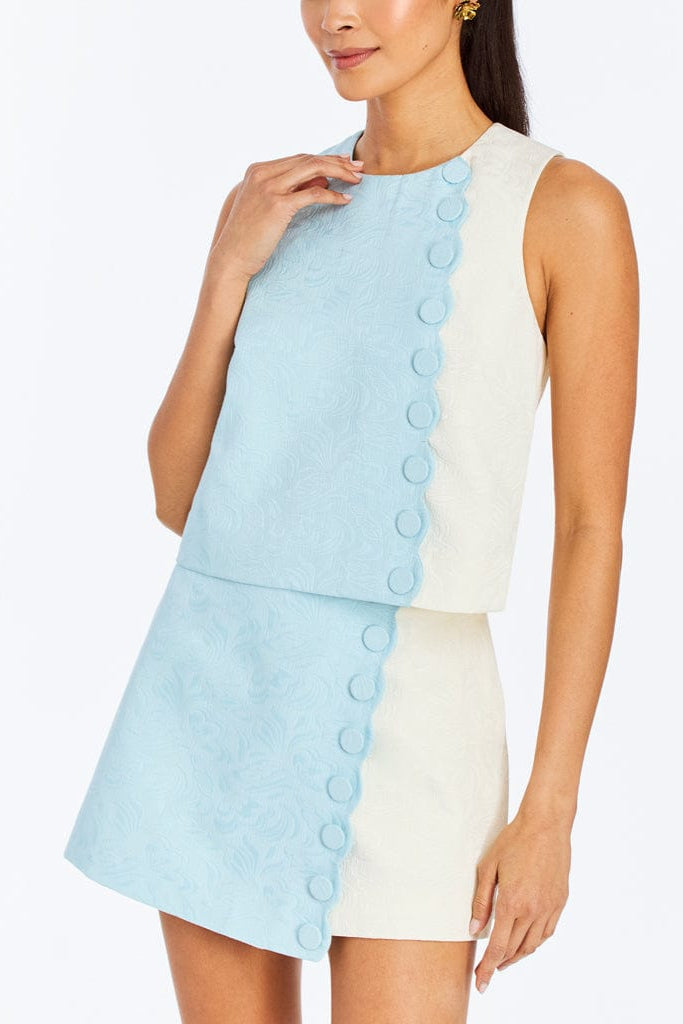 MESTIZA NEW YORK Daytime Etta Scallop Skort