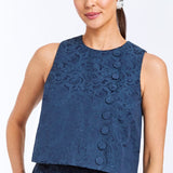 MESTIZA NEW YORK Daytime Etta Scallop Top