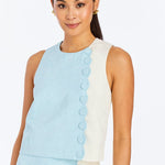 MESTIZA NEW YORK Daytime Etta Scallop Top