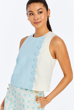 MESTIZA NEW YORK Daytime Etta Scallop Top