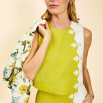 MESTIZA NEW YORK Daytime Etta Scallop Top