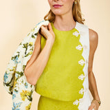 MESTIZA NEW YORK Daytime Etta Scallop Top