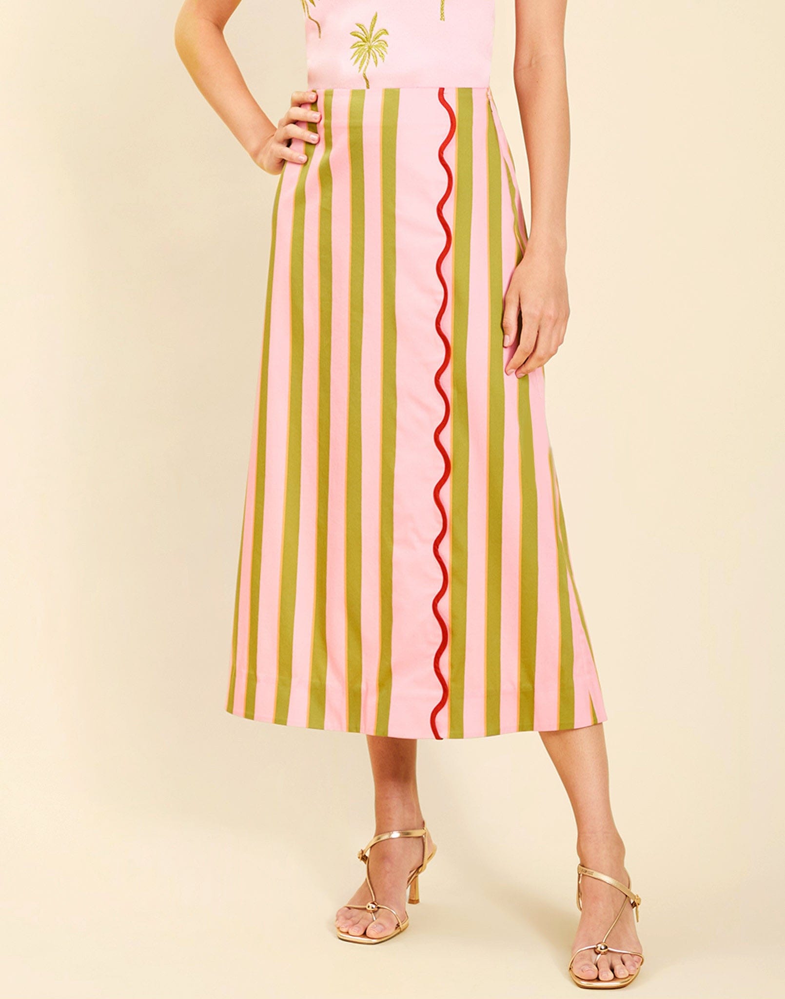 MESTIZA NEW YORK Daytime Joyah Midi Skirt