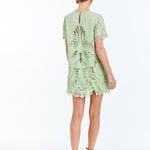 MESTIZA NEW YORK Daytime Lupe Lace Mini Dress