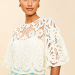 MESTIZA NEW YORK Daytime Marianna Lace Top