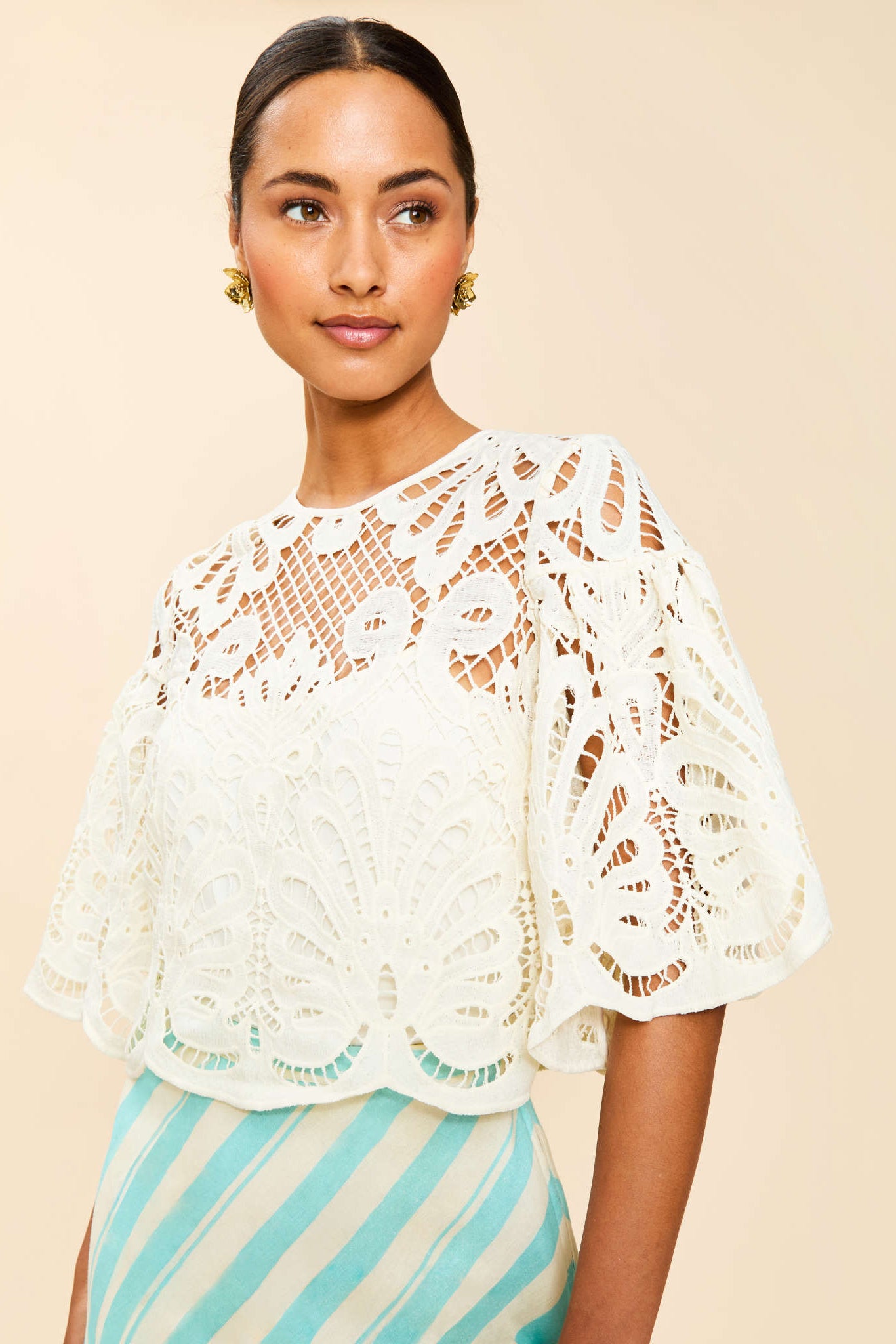 MESTIZA NEW YORK Daytime Marianna Lace Top
