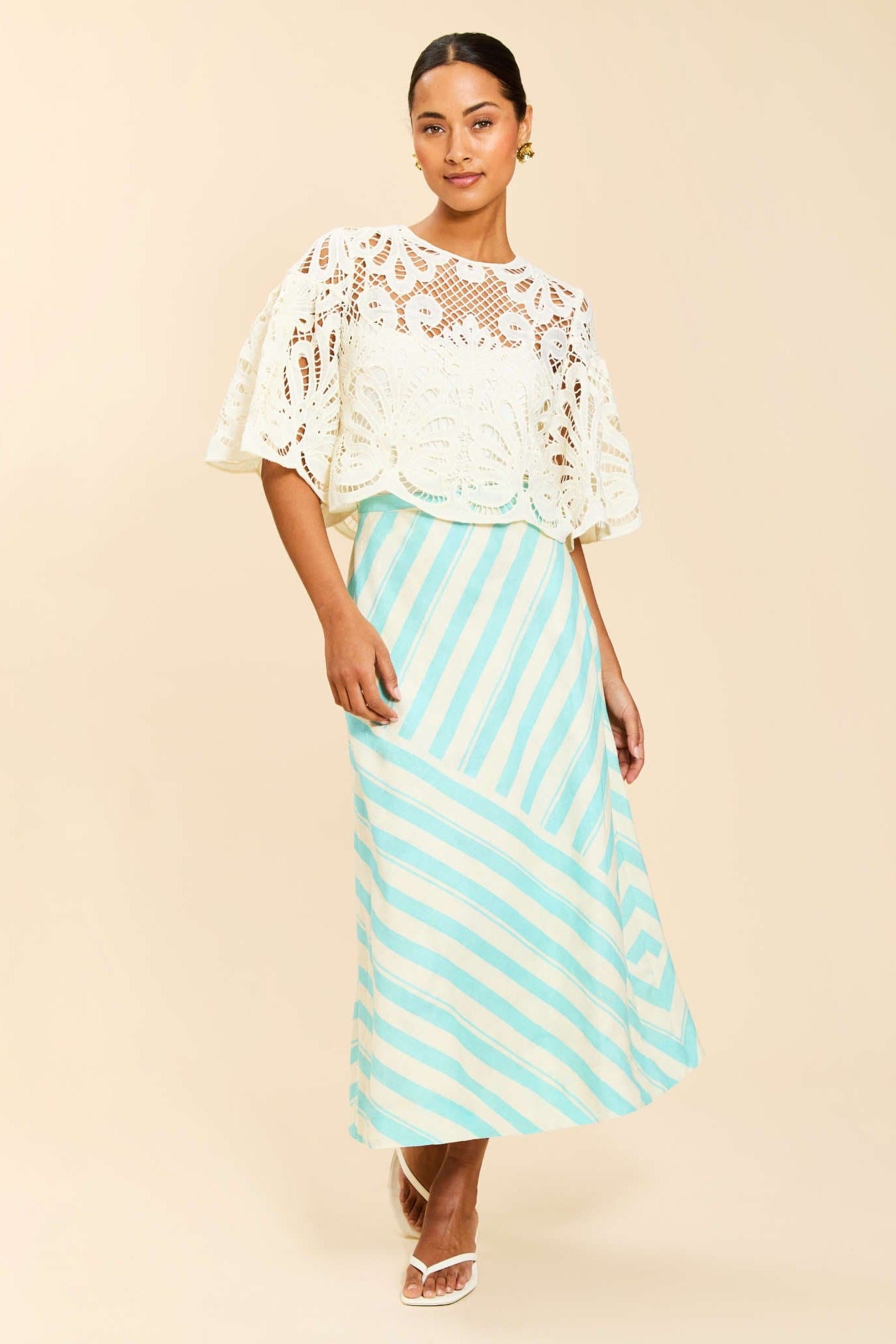 MESTIZA NEW YORK Daytime Marianna Lace Top