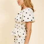 MESTIZA NEW YORK Daytime Pre-Order - Breakfast Smocked Top