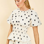 MESTIZA NEW YORK Daytime Pre-Order - Breakfast Smocked Top