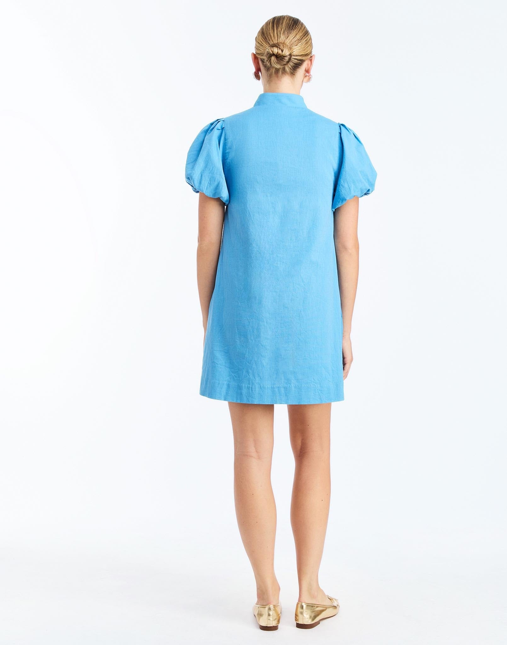 MESTIZA NEW YORK Daytime Pre-Order - Elliana Barong Mini Dress