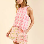 MESTIZA NEW YORK Daytime Pre-Order - Prism Scallop Tank Top