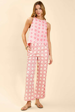 MESTIZA NEW YORK Daytime Pre-Order - Prism Scallop Tank Top