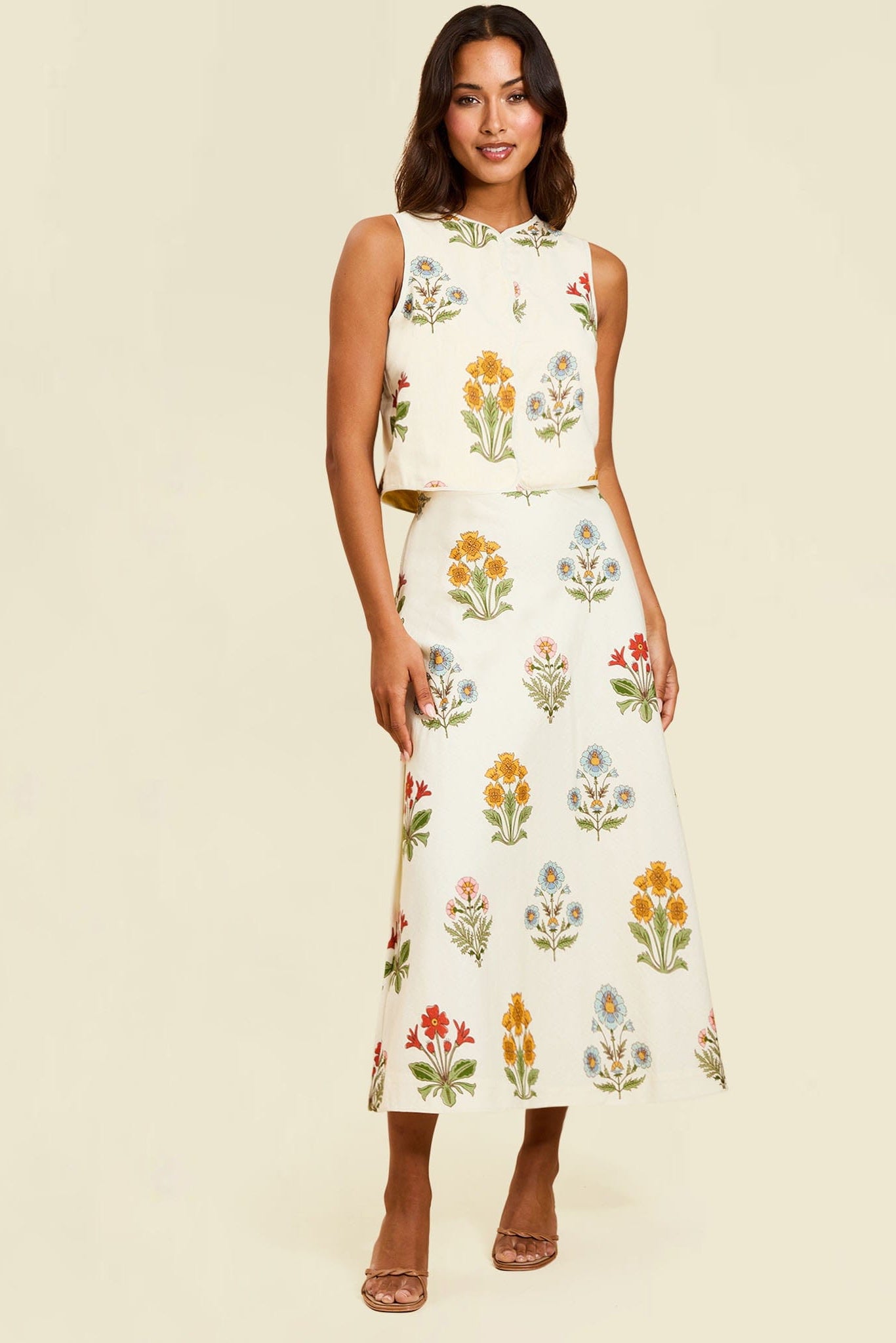 MESTIZA NEW YORK Daytime Santiago Convertible Midi Skirt