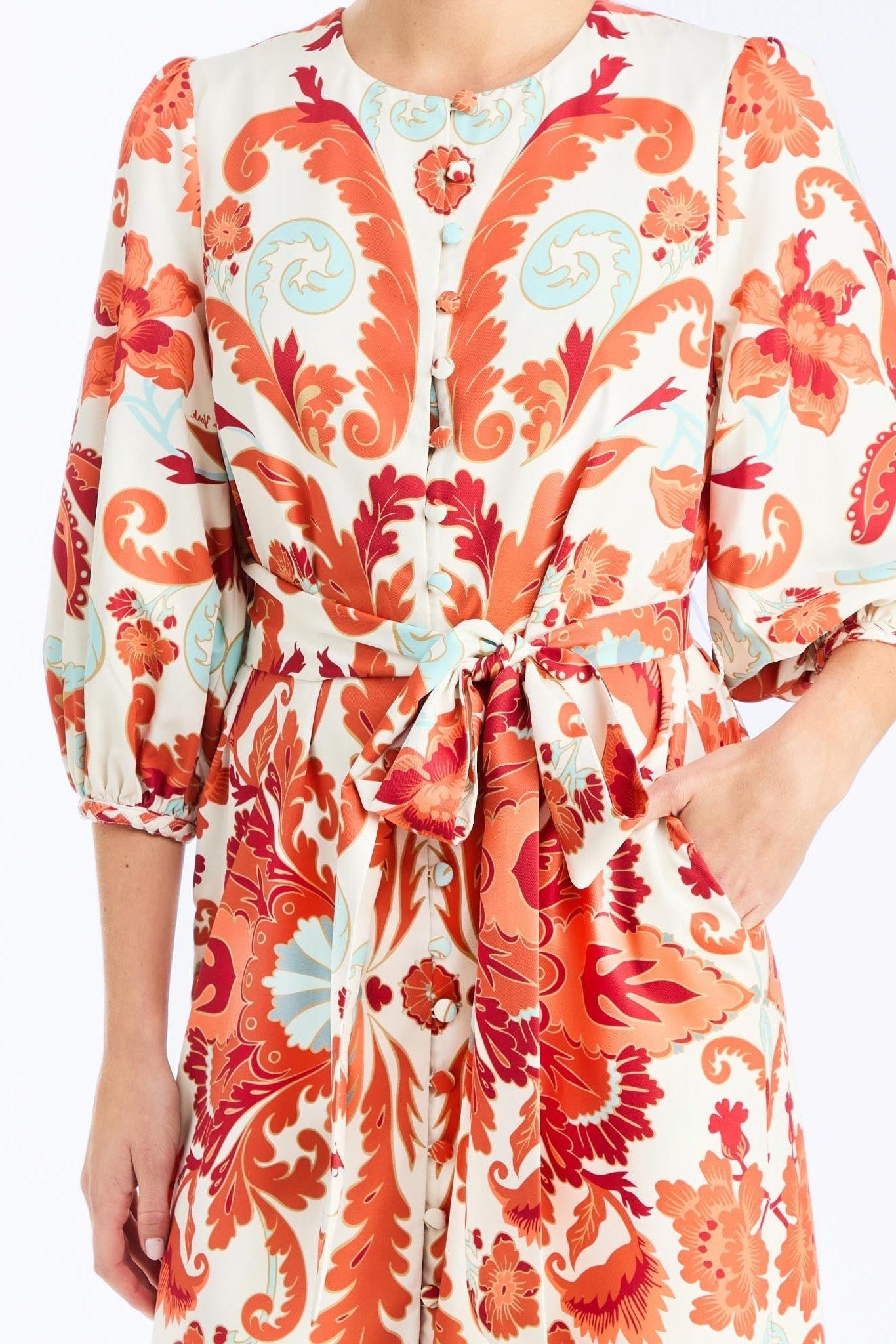 MESTIZA NEW YORK Daytime Suzanna Midi Dress