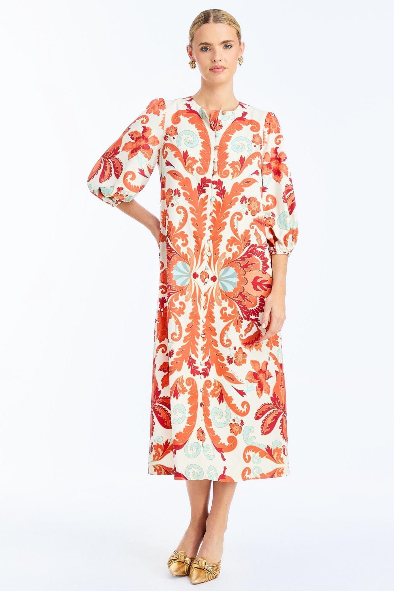 MESTIZA NEW YORK Daytime Suzanna Midi Dress