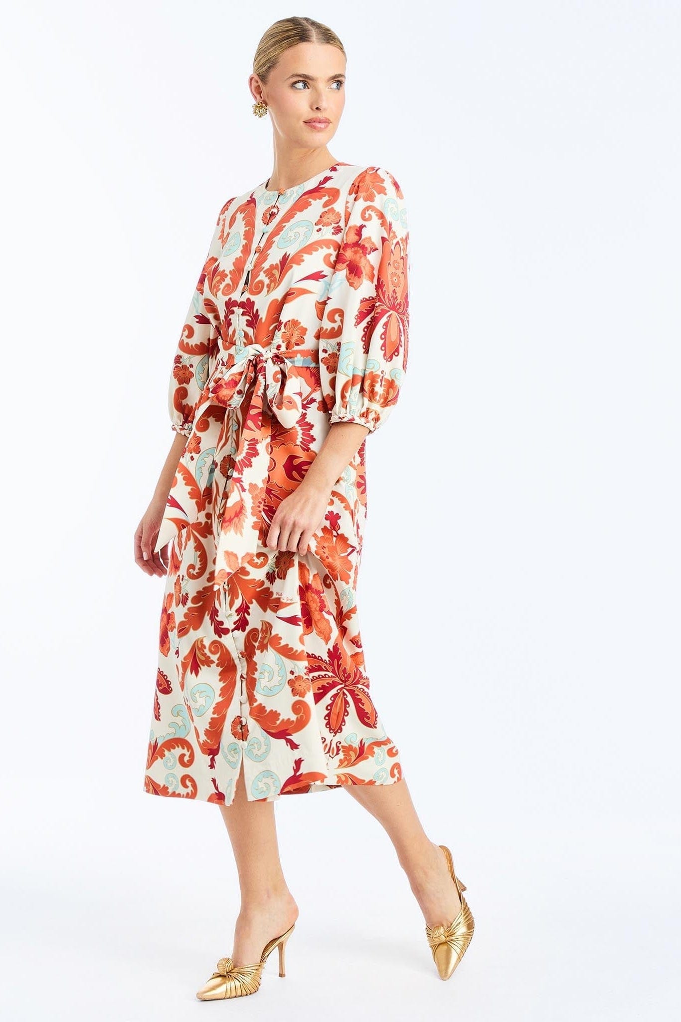 MESTIZA NEW YORK Daytime Suzanna Midi Dress