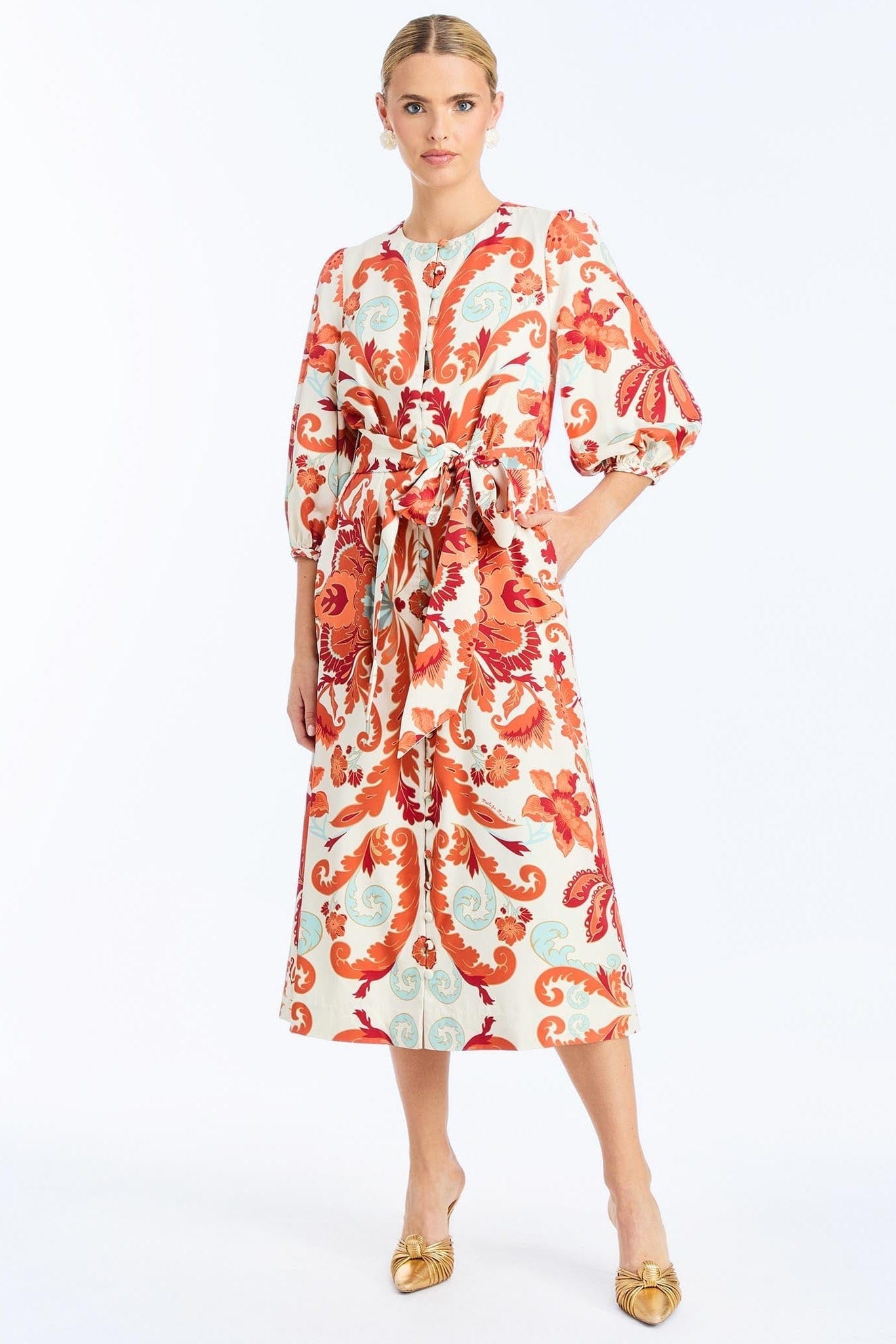 MESTIZA NEW YORK Daytime Suzanna Midi Dress