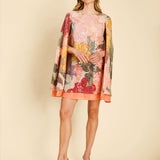 MESTIZA NEW YORK Dress Collins Cape Mini Dress