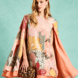 MESTIZA NEW YORK Dress Collins Cape Mini Dress