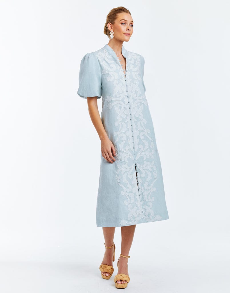 MESTIZA NEW YORK Dress Elliana Barong Midi Dress