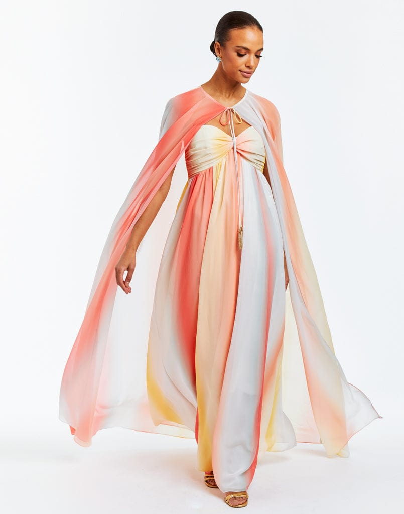 MESTIZA NEW YORK Dress Margarita Gown & Cape