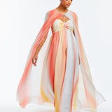 MESTIZA NEW YORK Dress Margarita Gown & Cape