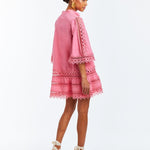 MESTIZA NEW YORK Dress Pre-Order - Goldie Lace Mini Dress
