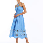MESTIZA NEW YORK Dress Spritz Smocked Midi Dress