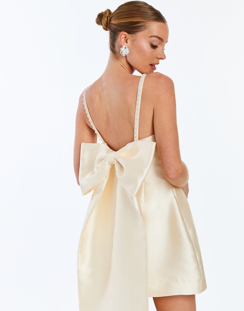 MESTIZA NEW YORK Dresses Aniston Convertible™ Bow Mini Dress