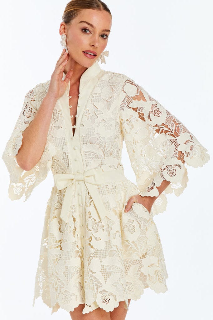 MESTIZA NEW YORK Dresses Carmen Lace Mini Dress