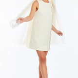 MESTIZA NEW YORK Dresses Etta Pearl Scallop Mini Dress