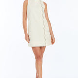 MESTIZA NEW YORK Dresses Etta Pearl Scallop Mini Dress