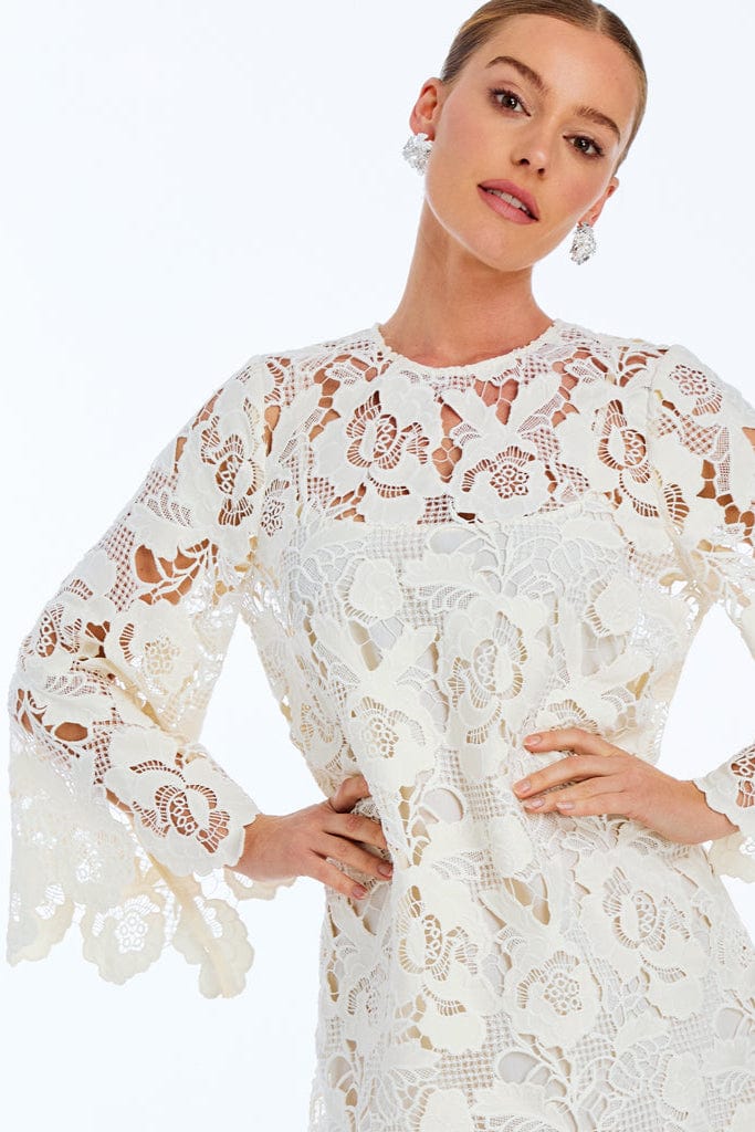 MESTIZA NEW YORK Dresses Mira Lace Mini Dress