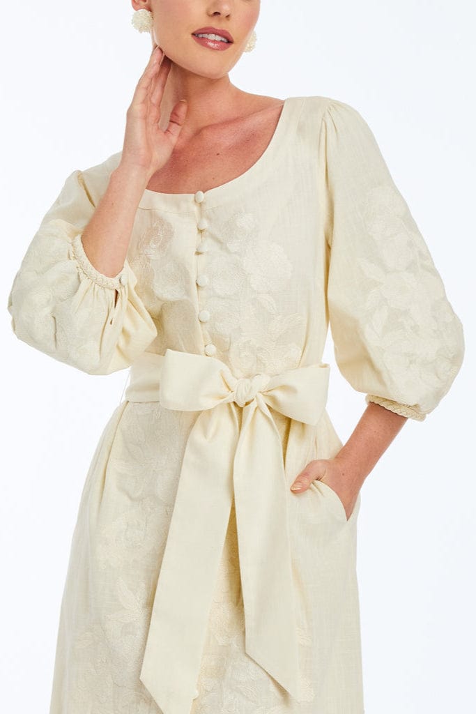 MESTIZA NEW YORK Dresses Suzanna Barong Midi Dress