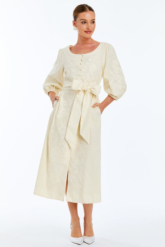 MESTIZA NEW YORK Dresses Suzanna Barong Midi Dress