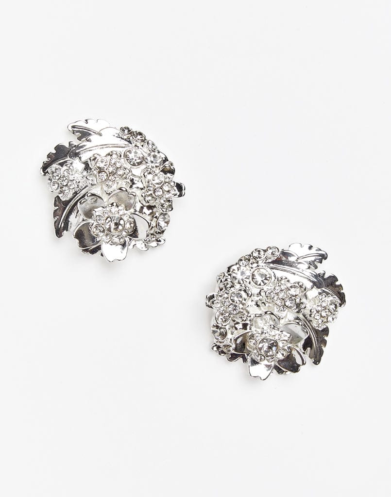 MESTIZA NEW YORK Earrings Silver/Gems / OS Gilded Sampaguita Cluster Earrings