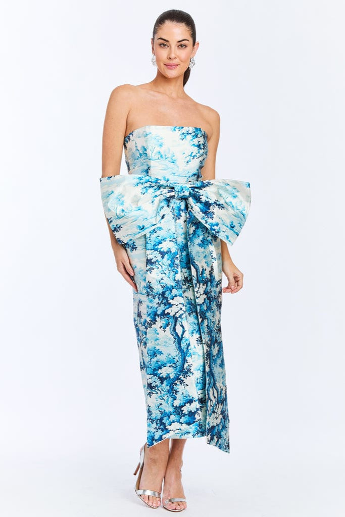 MESTIZA NEW YORK Evening Lorena Convertible™ Bow Dress