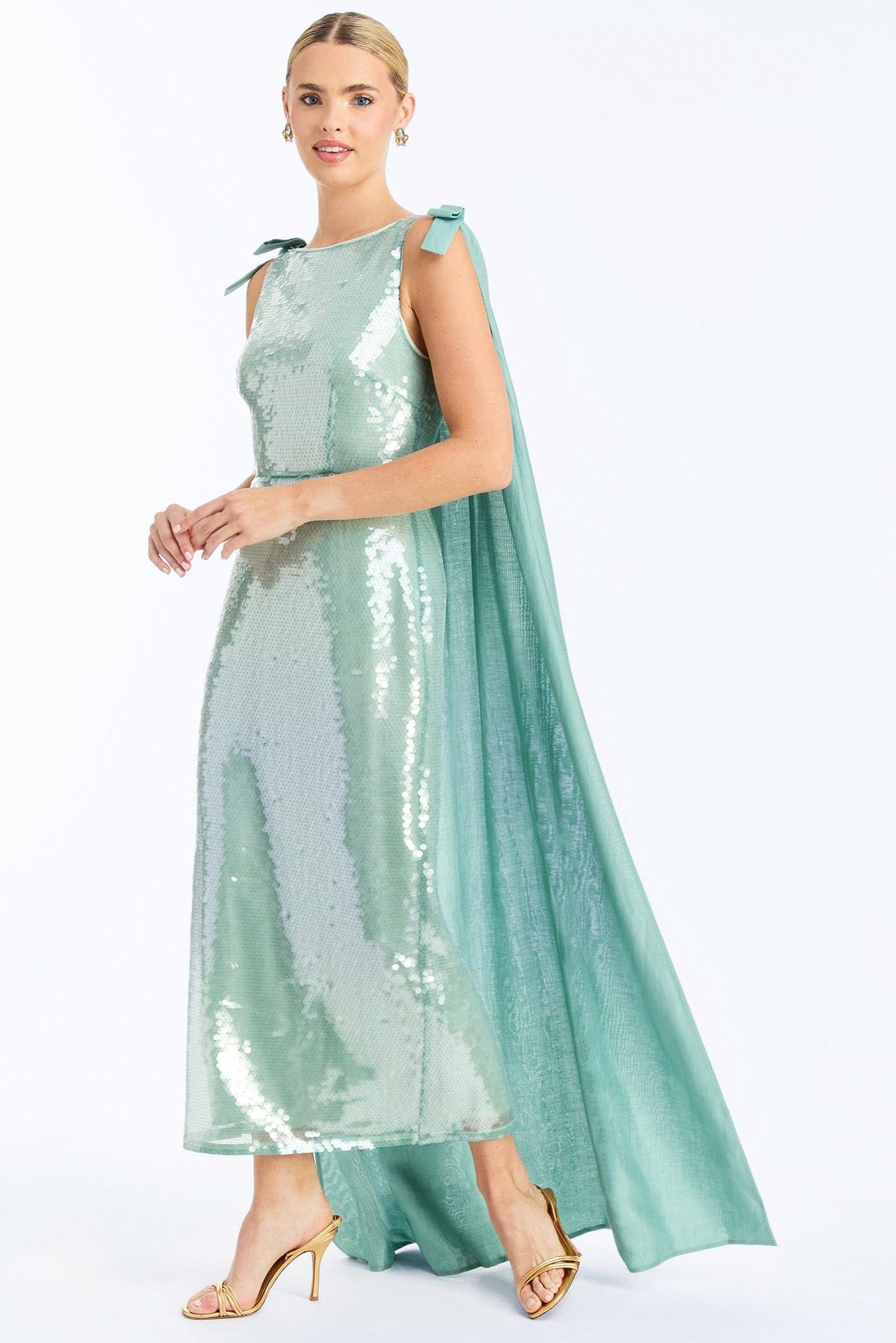 MESTIZA NEW YORK Evening Pre-Order - Lillian Convertible™ Cape Dress