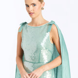 MESTIZA NEW YORK Evening Pre-Order - Lillian Convertible™ Cape Dress