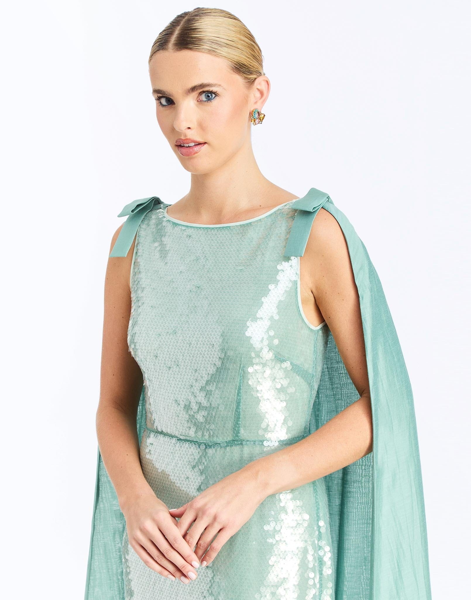 MESTIZA NEW YORK Evening Pre-Order - Lillian Convertible™ Cape Dress