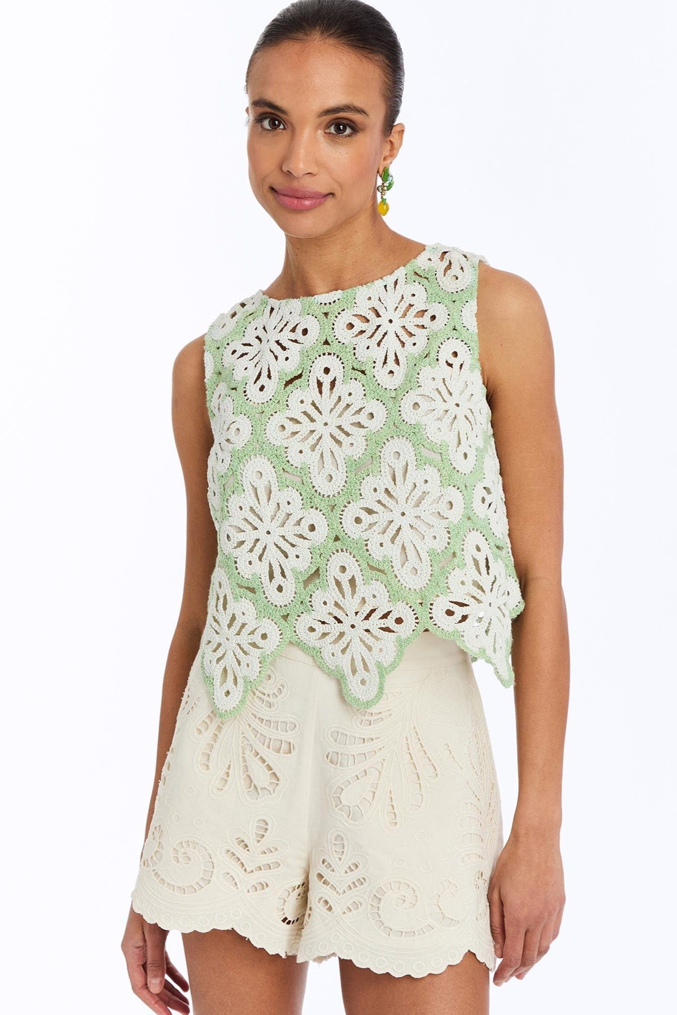 MESTIZA NEW YORK Shorts Riviera Lace Short