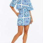 MESTIZA NEW YORK Skirt Pilar Scallop Mini Skirt