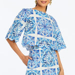 MESTIZA NEW YORK Top Charlize Scallop Top