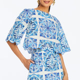 MESTIZA NEW YORK Top Charlize Scallop Top