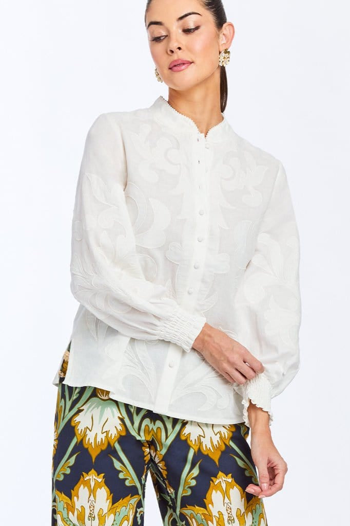 MESTIZA NEW YORK Top Iman Barong Top