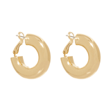 Mignonne Gavigan Earrings Gold Emma Hoop Earrings Gold
