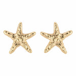 Mignonne Gavigan Earrings Gold Estrella Starfish Studs