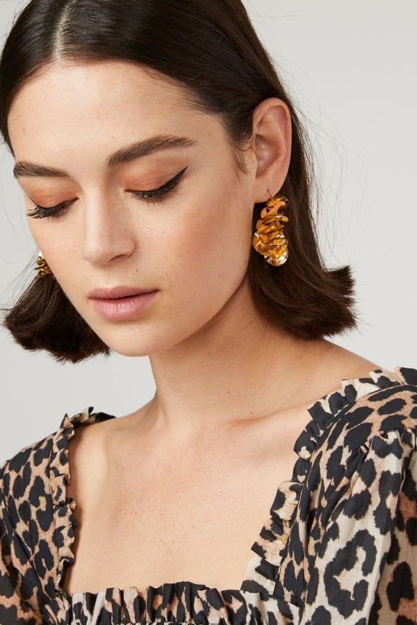 Mignonne Gavigan Earrings Gold Mini Lolita Hoop Earrings Gold